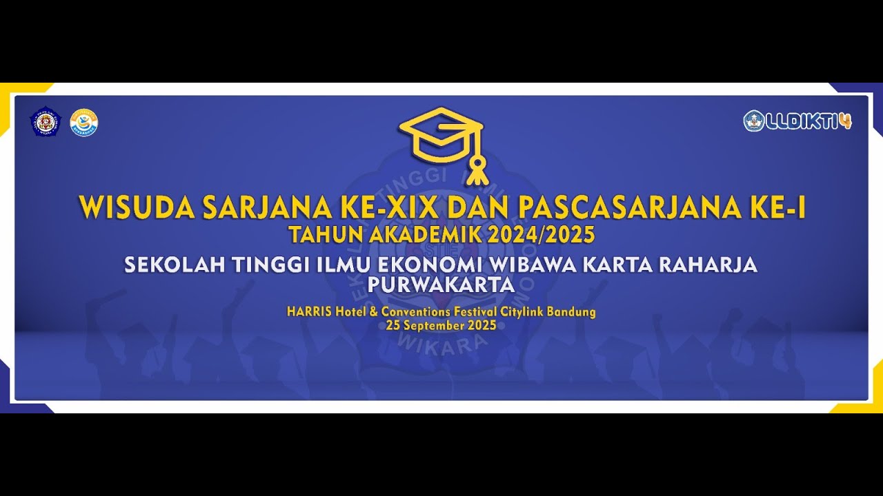 Wisuda Sarjana ke-19 dan Pascasarjana ke-1 STIE Wikara Tahun 2025