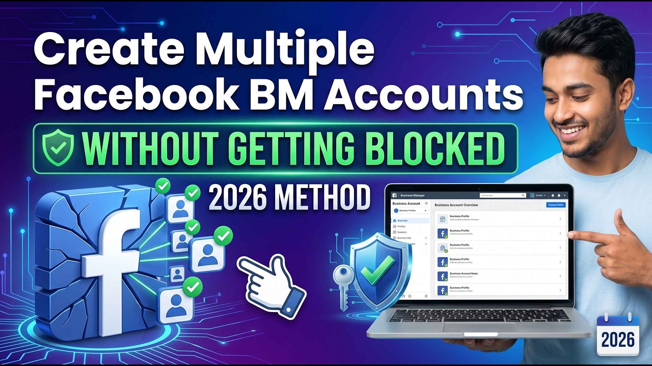 Create Multiple Facebook BM Accounts Without Getting Blocked 2026