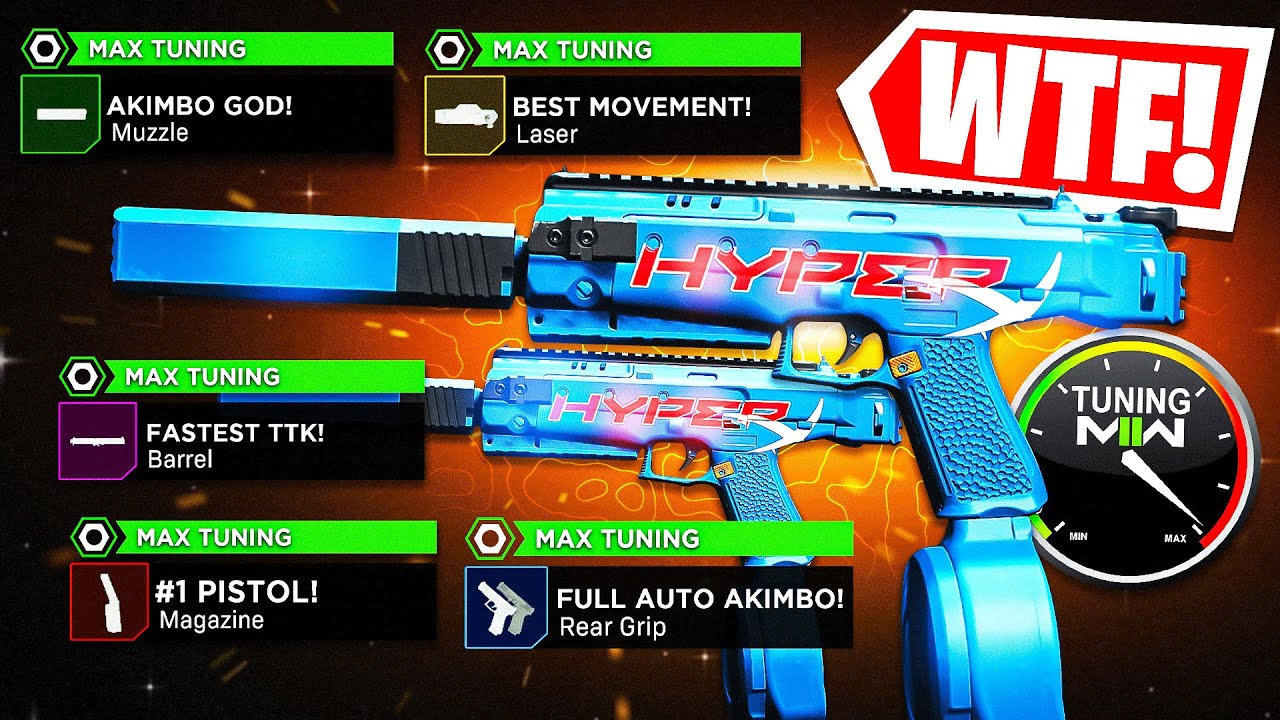 *NEW* RAPID FIRE AKIMBO PISTOL X13 BUILD is CRAZY on MW2 🔥 (Best X13 Auto Class Setup Tuning Loadout