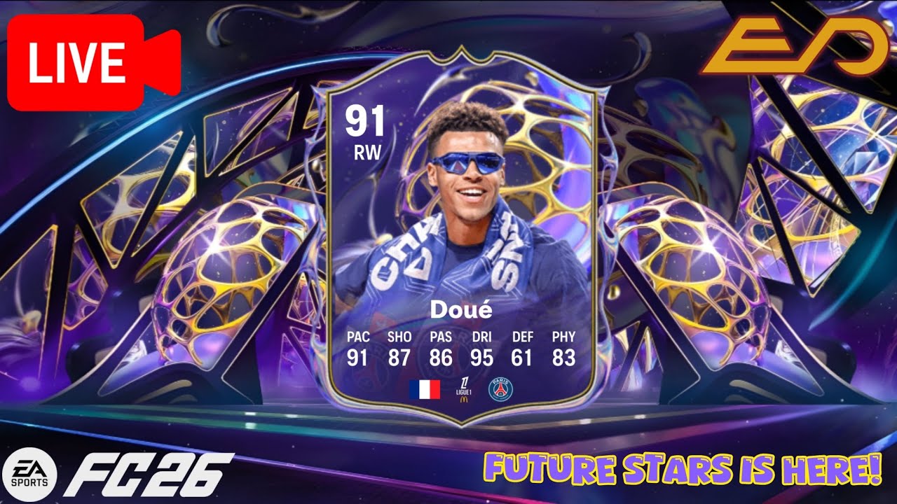 ICON SWAPS GRIND! FUTURE STARS EAFC 26 LIVESTREAM