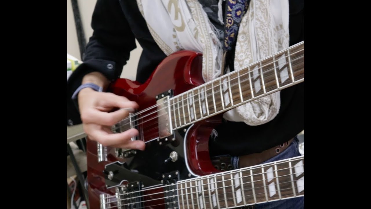 How to PLAY a DOUBLE NECK guitar