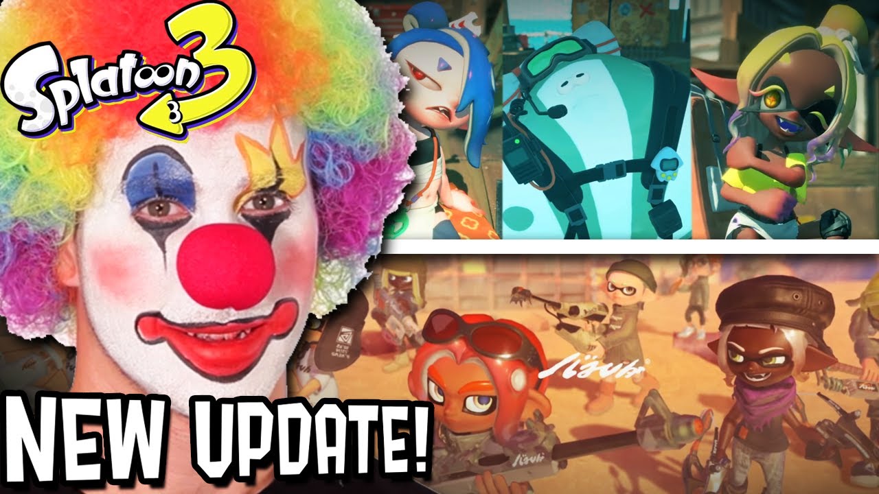 OH...NEAT, A SPLATOON SPINOFF AND THIRD KITS IN SPLATOON 3! (REACTION)