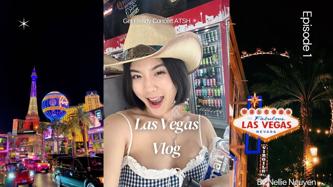 Bay Gấp Tới Las Vegas Xem Concert ATSH (P1)|| Di Chuyển & Ăn Uống La Cà