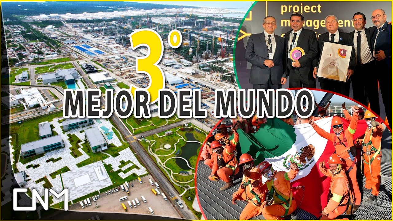 Megaproyecto del Mundo 2025, Refinería Olmeca gana premio internacional en Alemania, Pemex