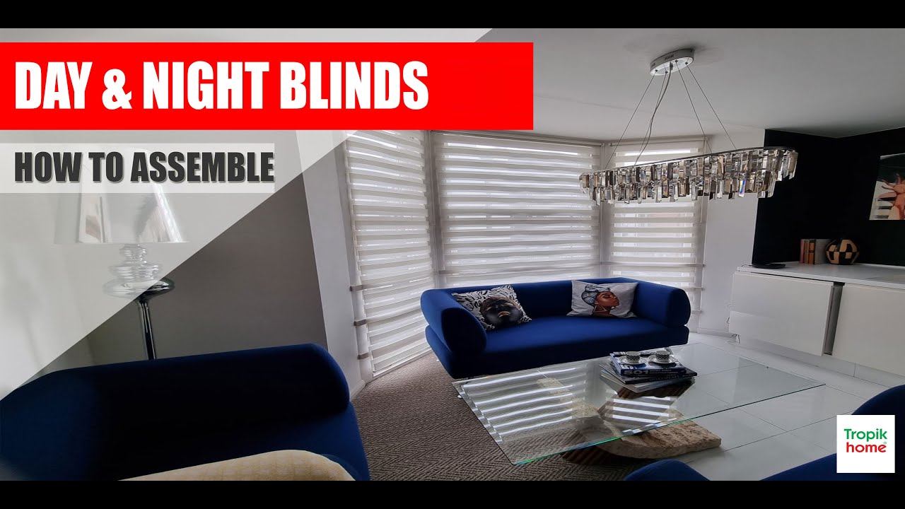 Standard day and night blind assembly & installation
