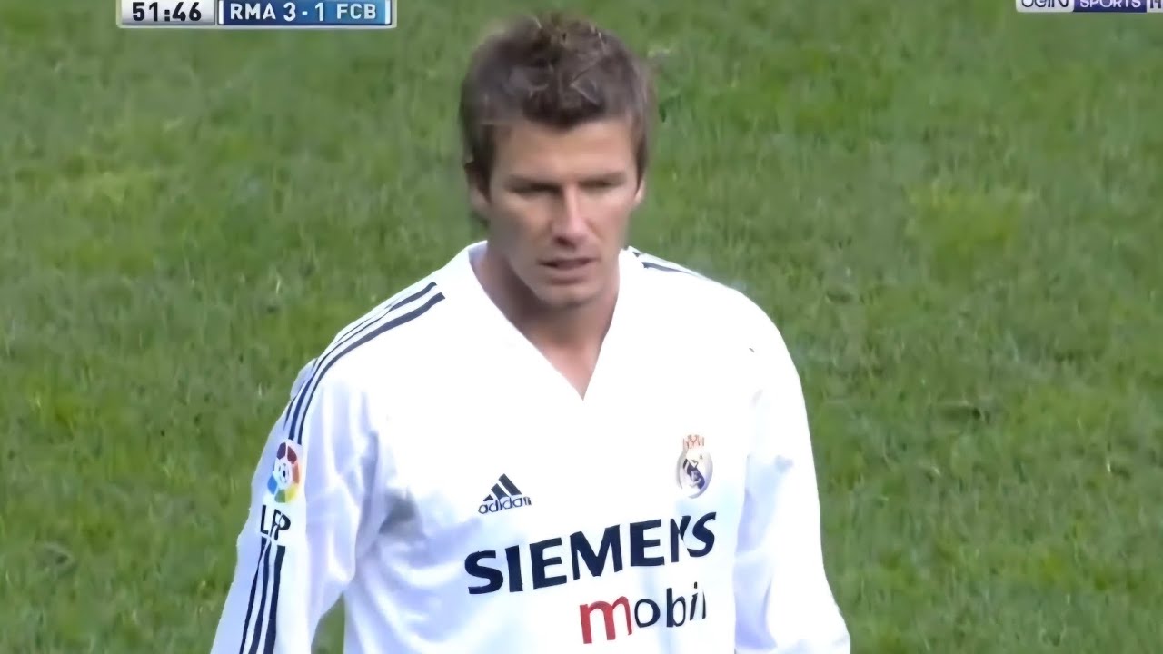 David Beckham's pass = Danger
