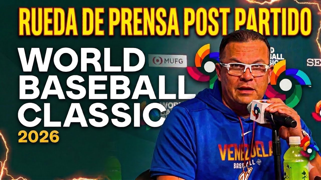 VENEZUELA VS. ISRAEL: Rueda de Prensa Oficial | POST PARTIDO WBC 2026 ⚾️