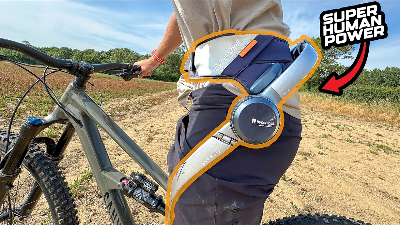 POWERFUL EXOSKELETON VS MTB - EASIEST ELECTRIC BIKE CONVERSION EVER?