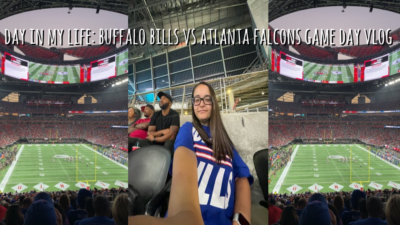 day in my life: buffalo bills vs atlanta falcons game day vlog | Mia’s Vlogs