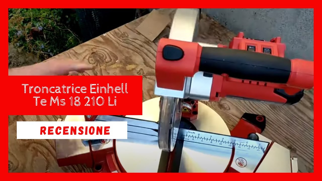 Troncatrice Einhell Te Ms 18 210 Li Power X Change: l'utensile da taglio definitivo#einhell #faidate