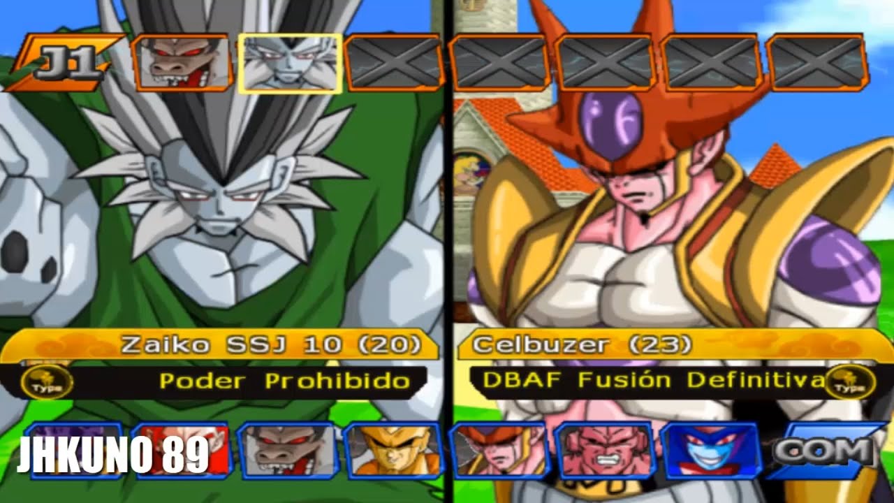 JHKUNO 89 vs MODS MAS CHETADOS 🔥 | ZAIKO SSJ 10 PODER PROHIBIDO vs CELLBUZER FUSION DEFINITIVA AF