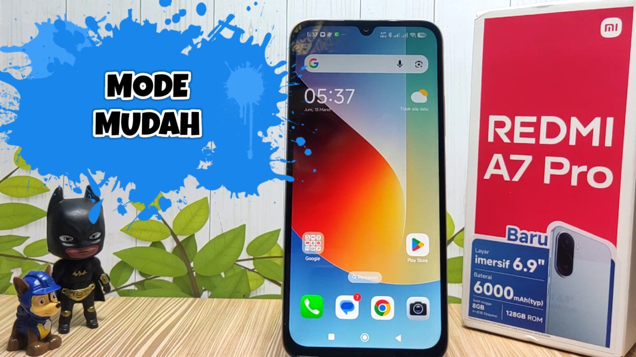 Cara Mengaktifkan Mode Mudah Di HP Redmi A7 Pro