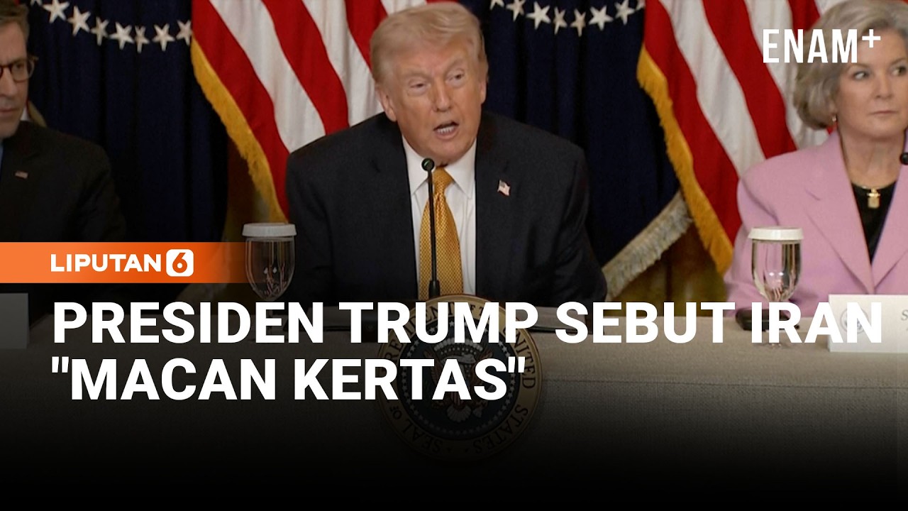 Sebut Iran “Macan Kertas”, Trump Desak Sekutu Ikut Operasi | Liputan6