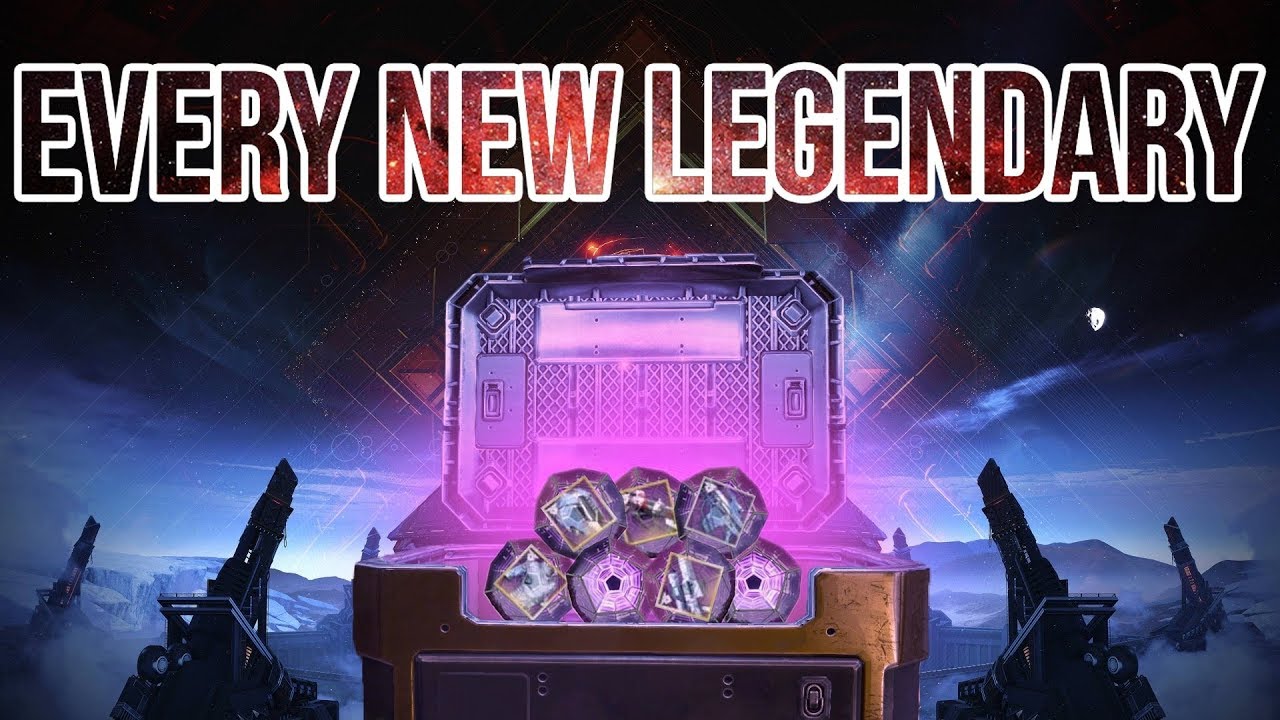 Destiny 2: ALL New (Known) Legendary Weapons in Warmind DLC
