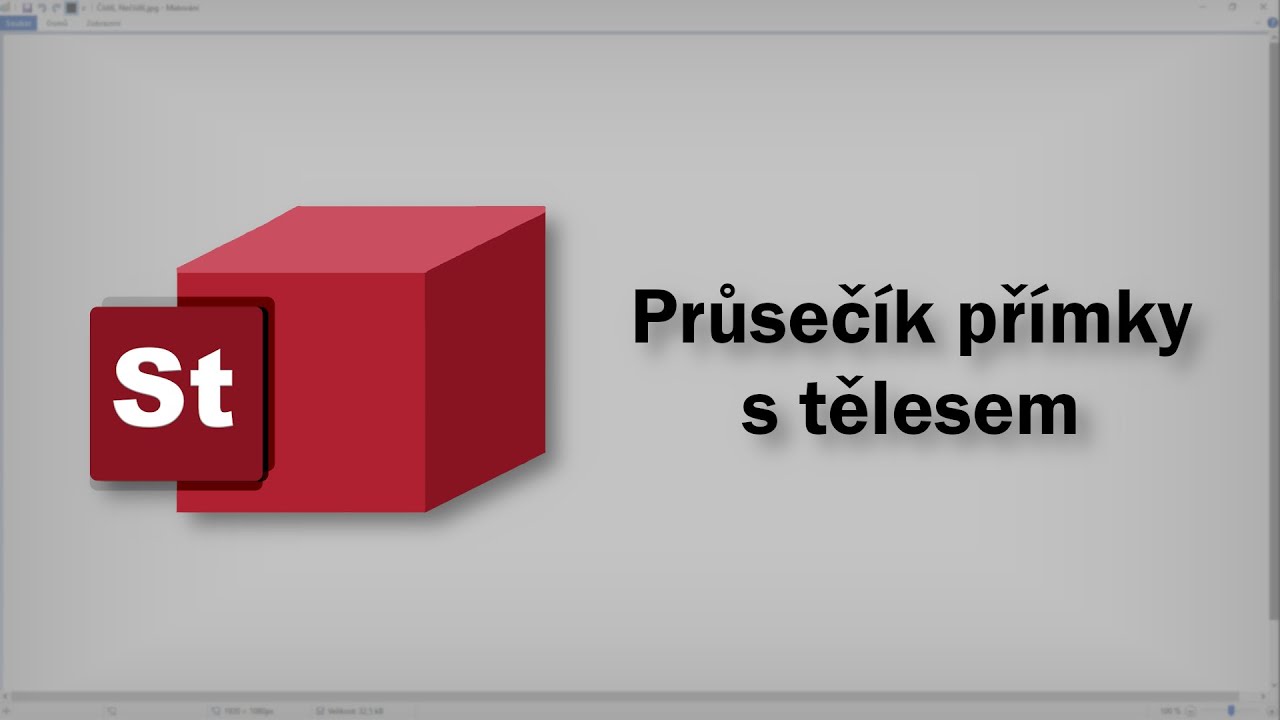 Stereometrie - Průsečík přímky s tělesem