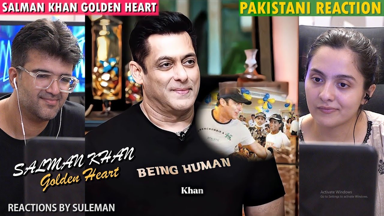 Pakistani Couple Reacts To Salman Khan Golden Heart 💛  | Kind Heart Moments