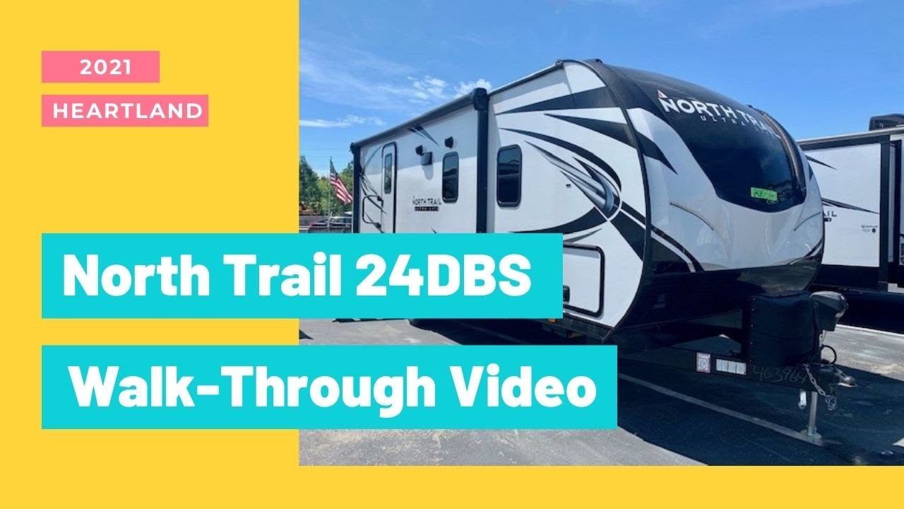 2021 Heartland North Trail 24DBS Walk Through Video