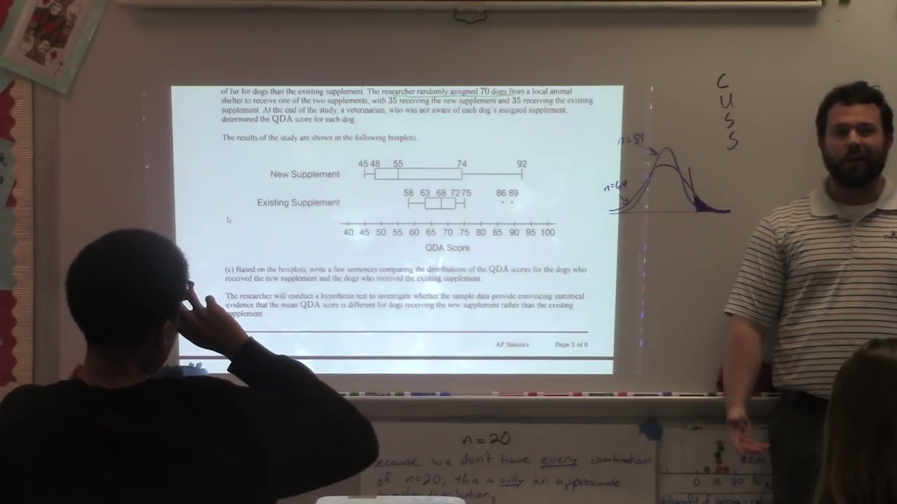 February 19 AP Stats Bivariate Categorical and Quantitative Inferences Review