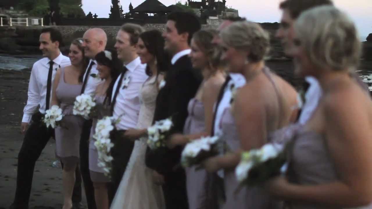 Beautiful Bali Wedding Pietra and Matt Creak - At Semarapura Villa with Three Libra video