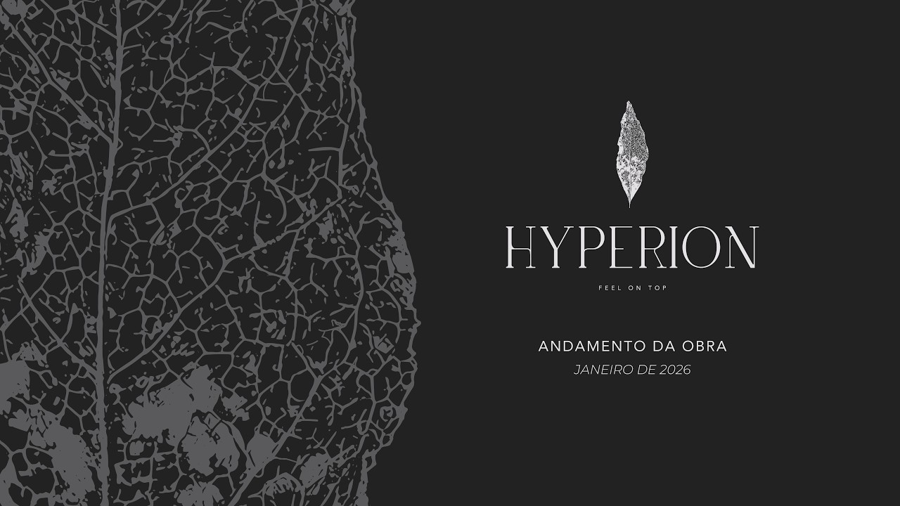 Andamento da Obra - Hyperion Residences - Janeiro 2026