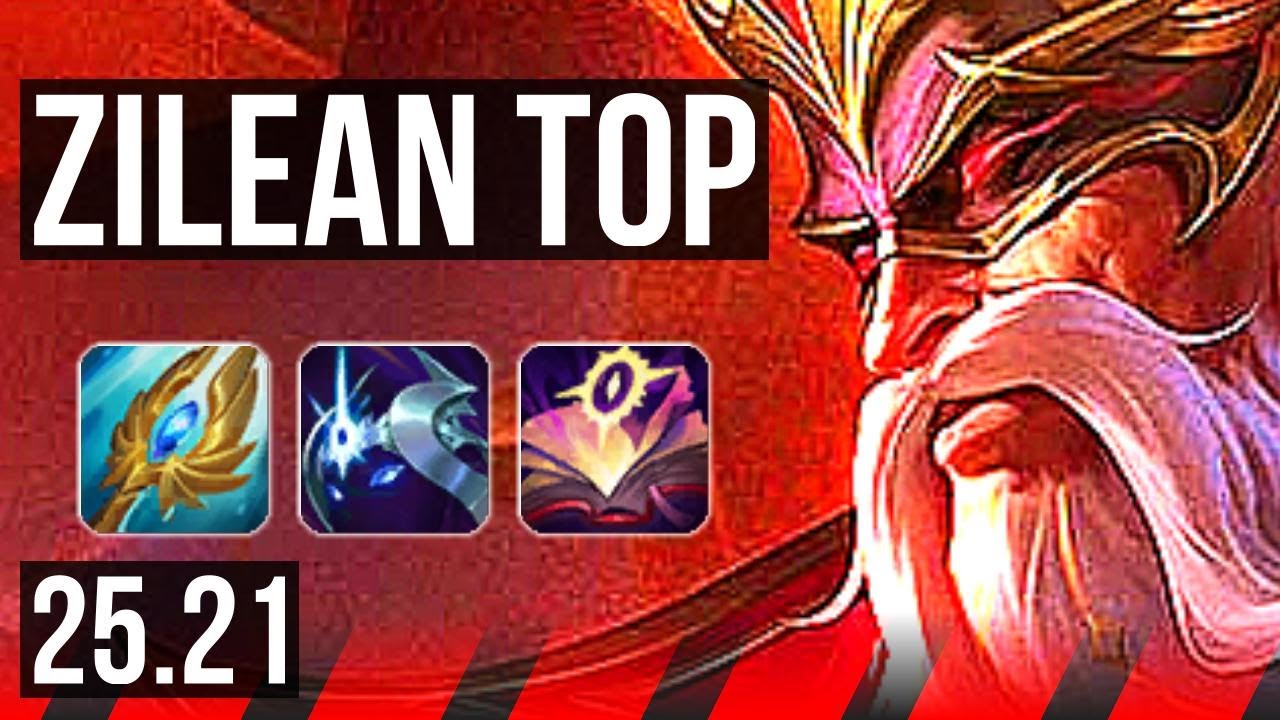 ZILEAN vs VOLIBEAR (TOP) | 10/0/12, 6 solo kills, Legendary | EUW Master | 25.21