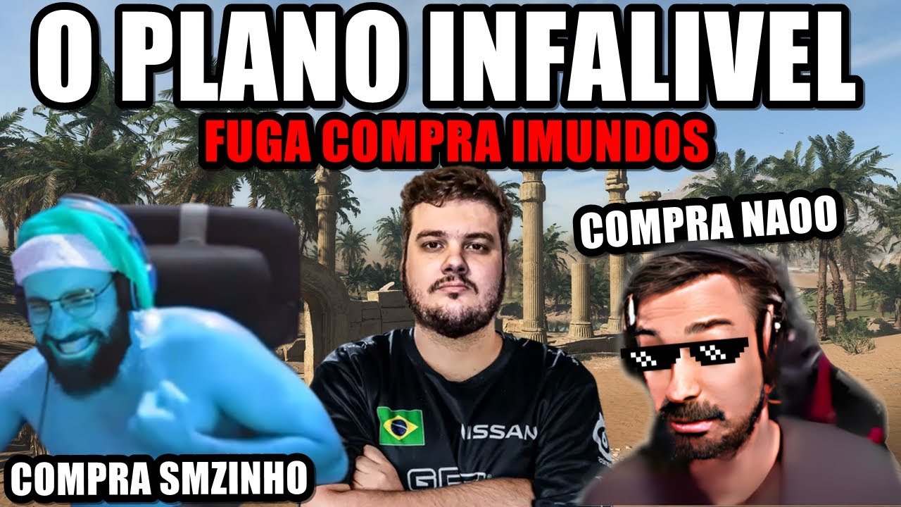SMZINHO ZANFAS FABIOCOG SN4RFX - O PLANO INFALIVEL DE COMPRAR IMUNDES AL MAZARAH !!
