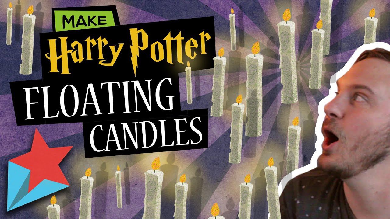 How to Make Floating Candles from Harry Potter DIY | JiffyWiz