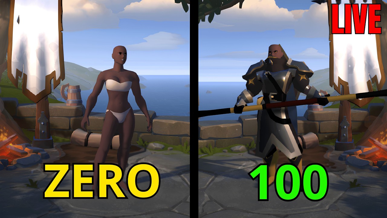 ALBION ONLINE - DO ZERO AO 100 -  ESPADA - ACLARADA