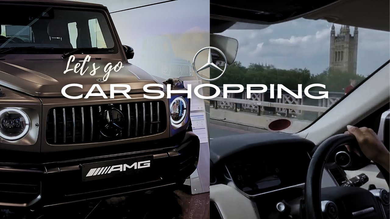 Car SHOPPING at MERCEDES-Benz WORLD | A Luxe Guide to WEYBRIDGE & Brooklands HOTEL | Sim In The City