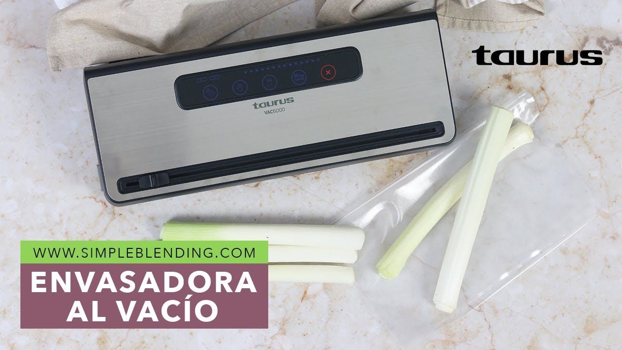 ENVASADORA AL VACÍO VAC 6000 TAURUS | Conservación alimentos | Cocción sous vide