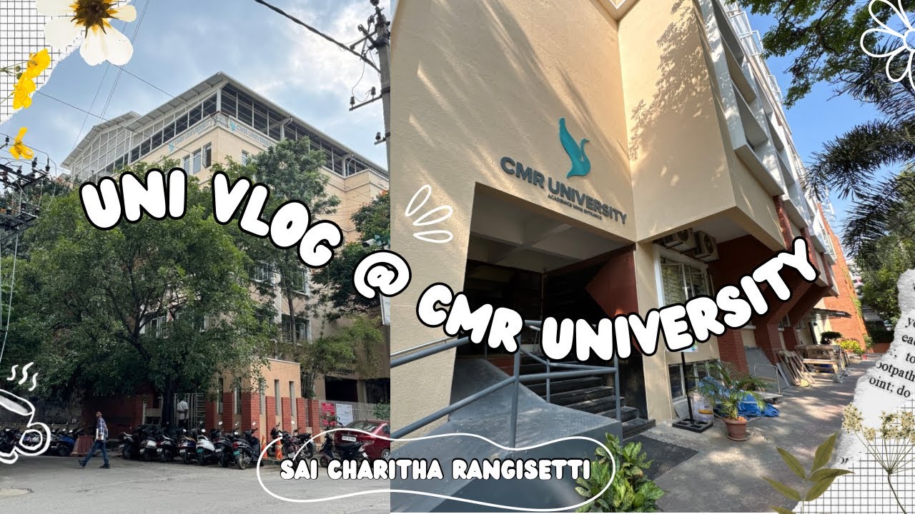 CMR University Vlog // Masters in Clinical Psychology, City Campus, Bangalore