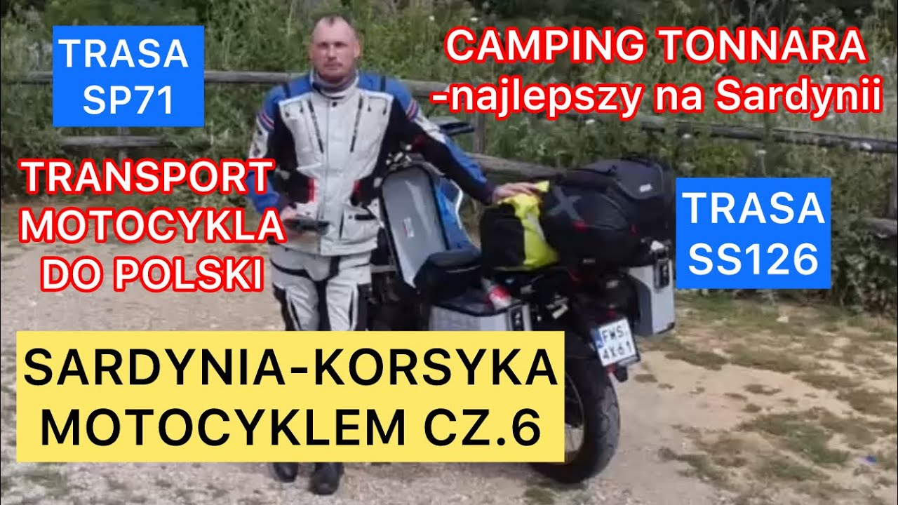 Sardynia-Korsyka Motocyklem Część 6