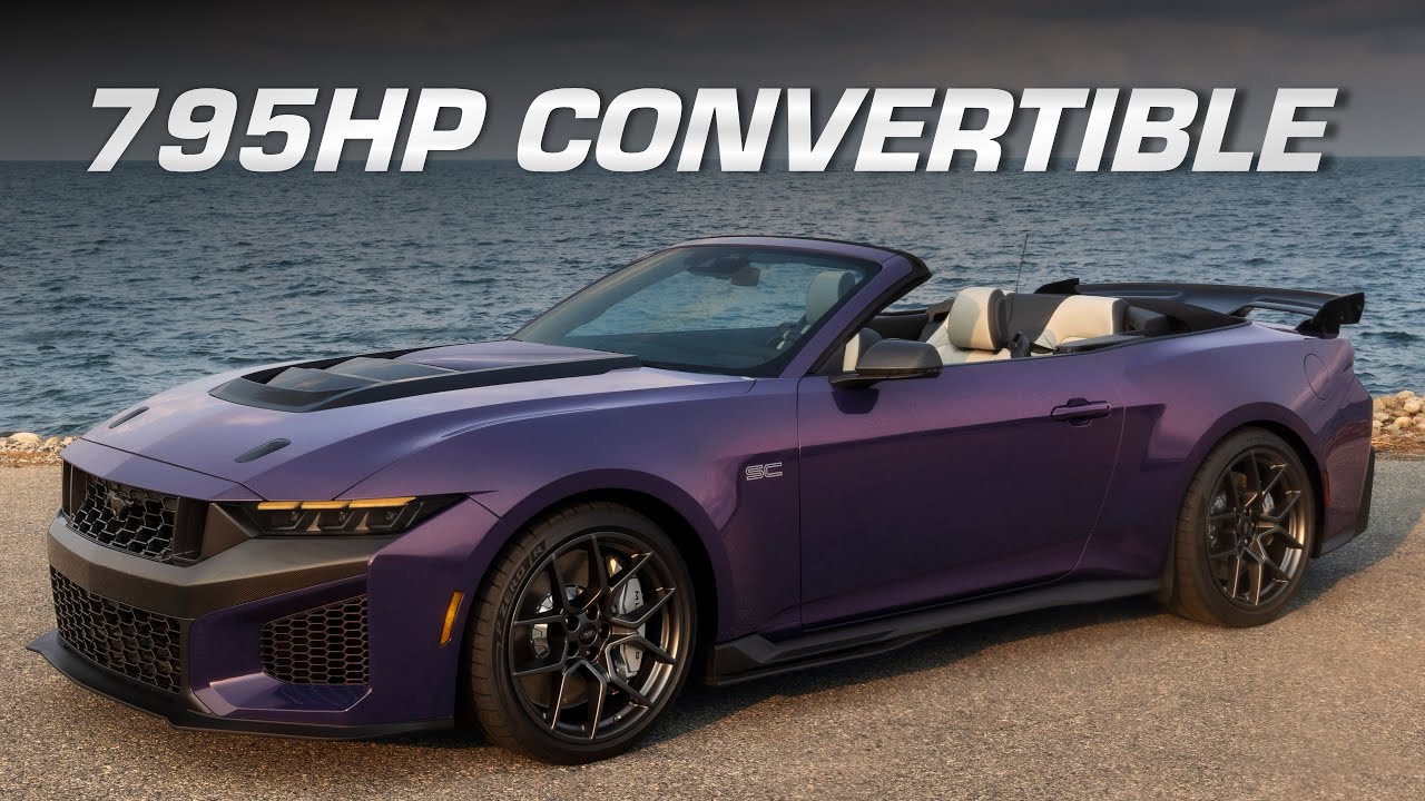 Introducing the Ford Mustang Dark Horse SC Convertible!  