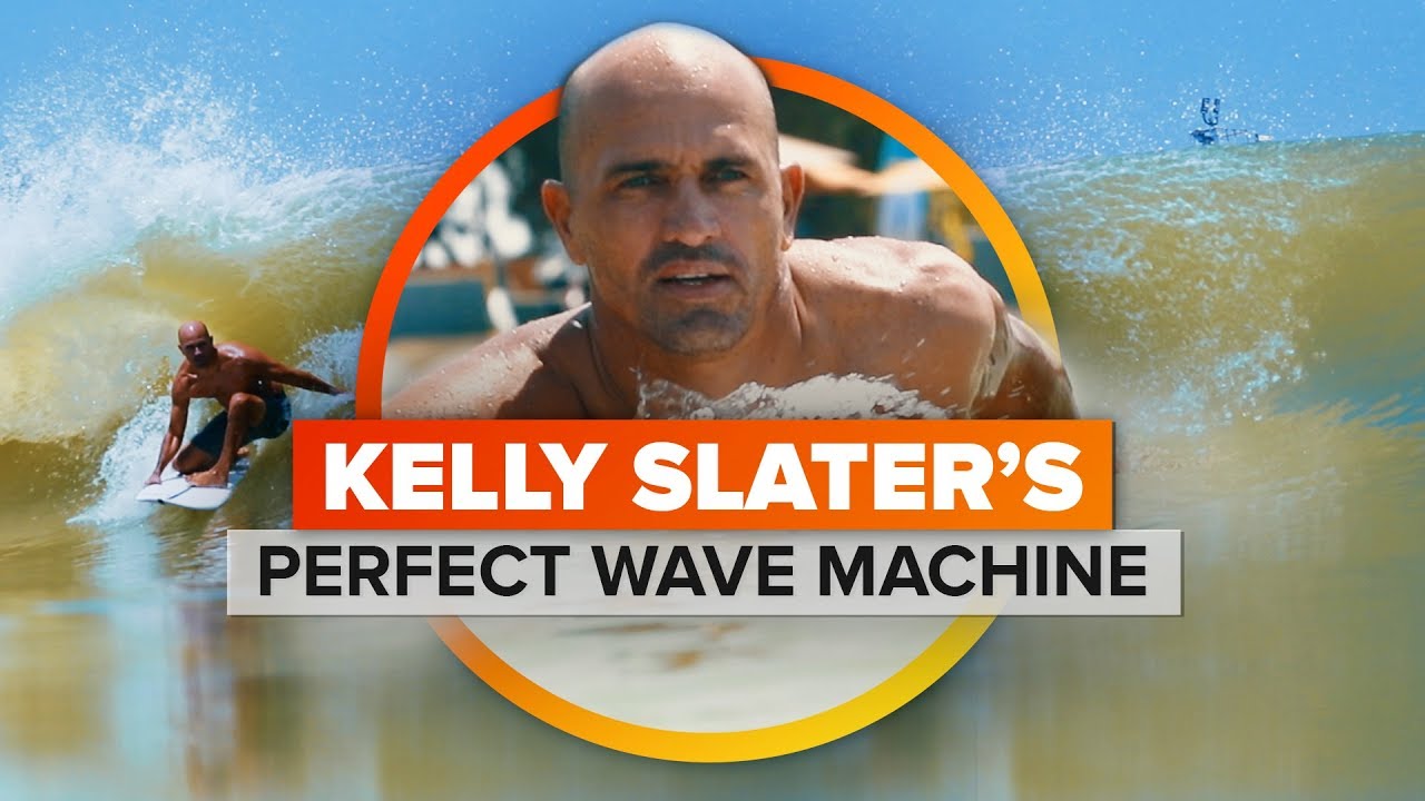 Kelly Slater's perfect wave machine in the middle of the desert