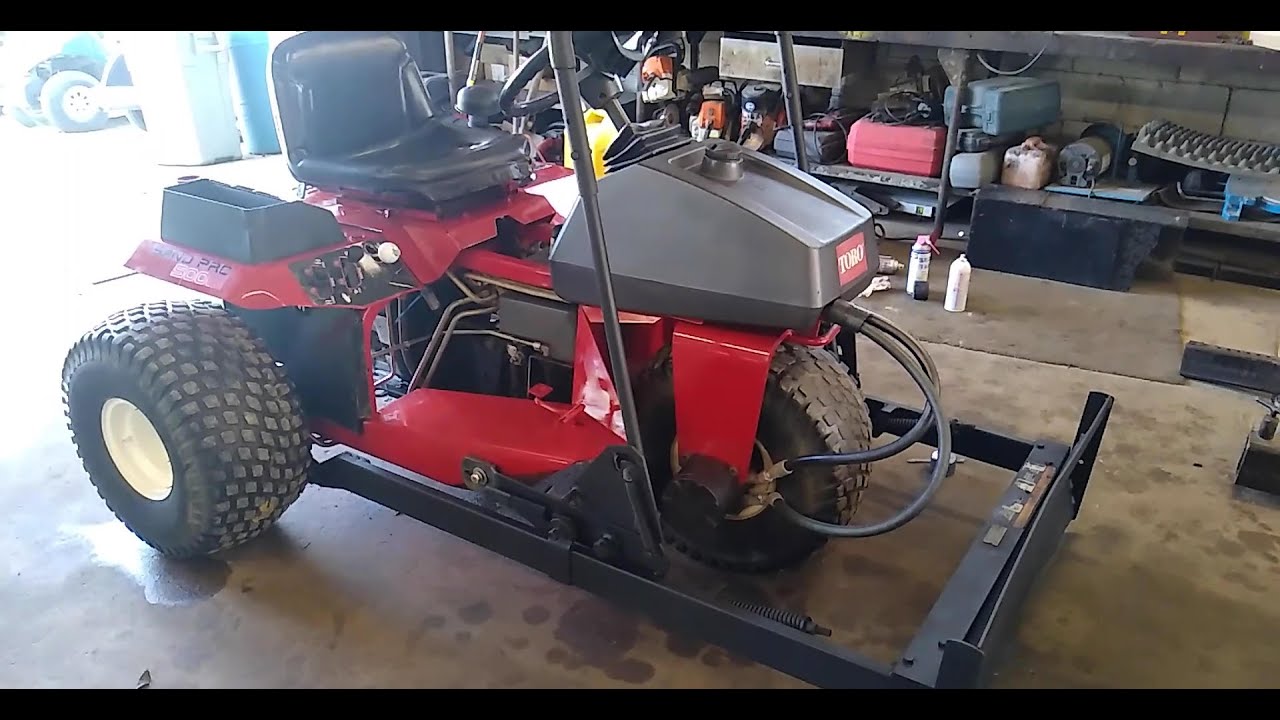 Restoring a Toro Sandpro 5000 for $225.00