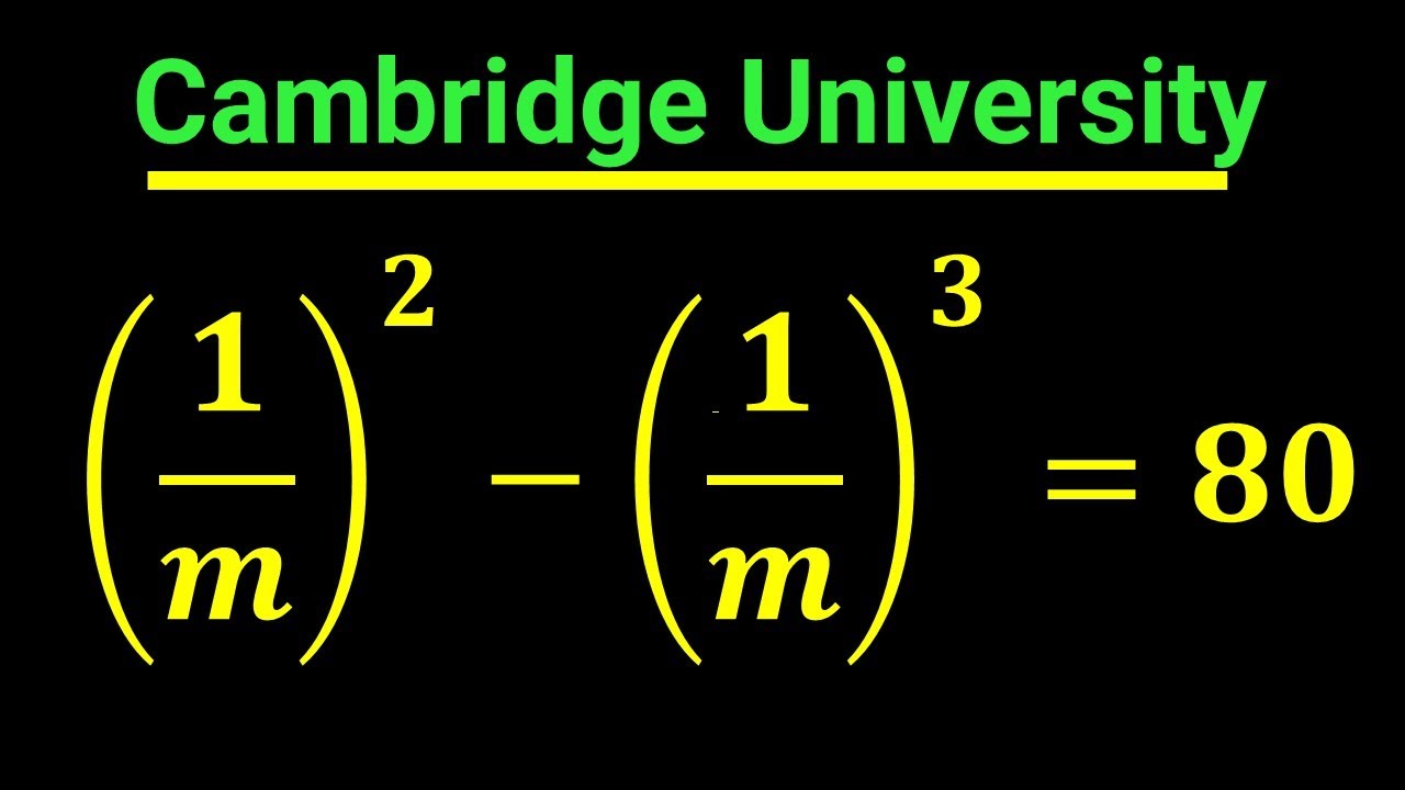 A very tricky Cambridge University Admission Algebra Exam | Entrance Aptitude Test | Find x & y!!