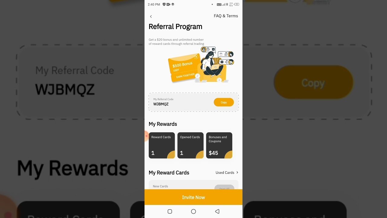 ByBit Signup bonus refer and earn 40 USDT claim + 40 USDT airdrop bonus ByBit Referral code earn