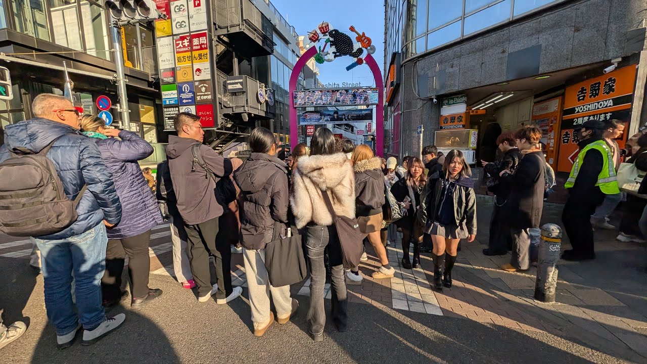 【高画質FHDお散歩ライブカメラ】原宿　竹下通り　表参道　散歩　Harajuku Takeshita Street Omotesando walking【live camera】2026/01/18
