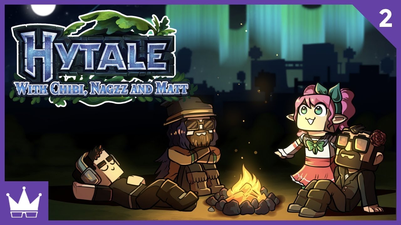 Twitch Livestream | Hytale w/Chibidoki, Nagzz & Axialmatt | Ep 2 [PC]