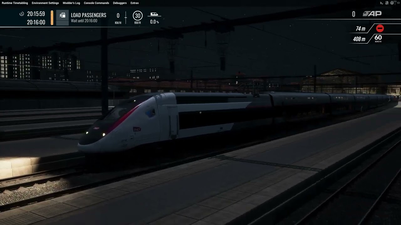 TSW4 TGV Simplified Starting Procedure
