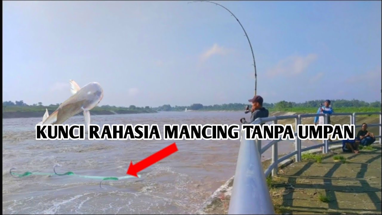 Rangkaian pancing garong yang bikin strike berkali kali di spot bendungan gerak
