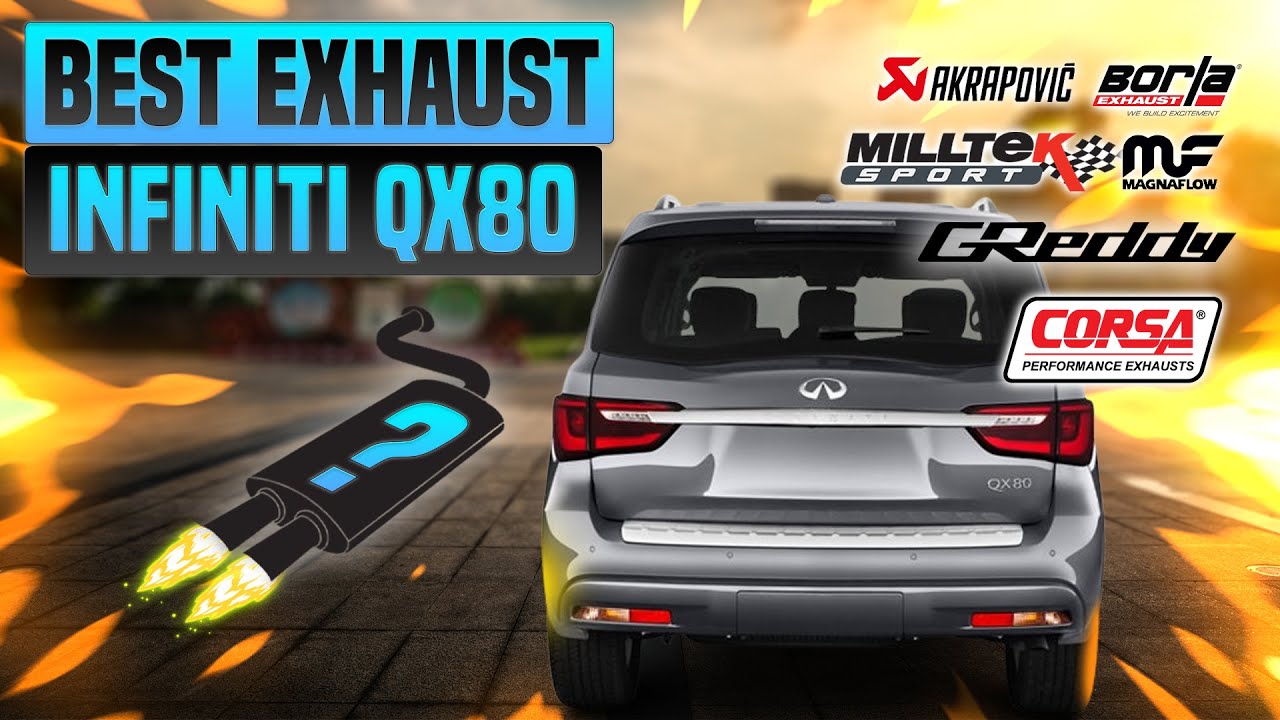 Infiniti QX80 Exhaust Sound🔥aFe Power,Borla,Flowmaster,Kooks,Upgrade