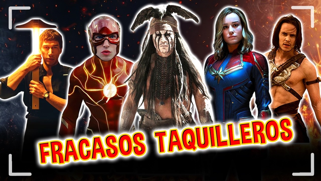 Los 20 Peores FRACASOS TAQUILLEROS en la Historia del CINE