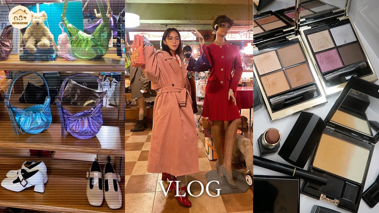 Vlog | #YIEYIE #성수동네온문카페 #성수동카페추천 #NEONYIE #22FWMakeup #SUQQU #가을메이크업추천 #율이에 #셀레나고메즈