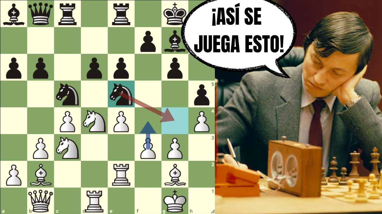 LA BOA CONSTRICTORA DEL AJEDREZ 🐍: García vs Karpov (Linares, 1981)