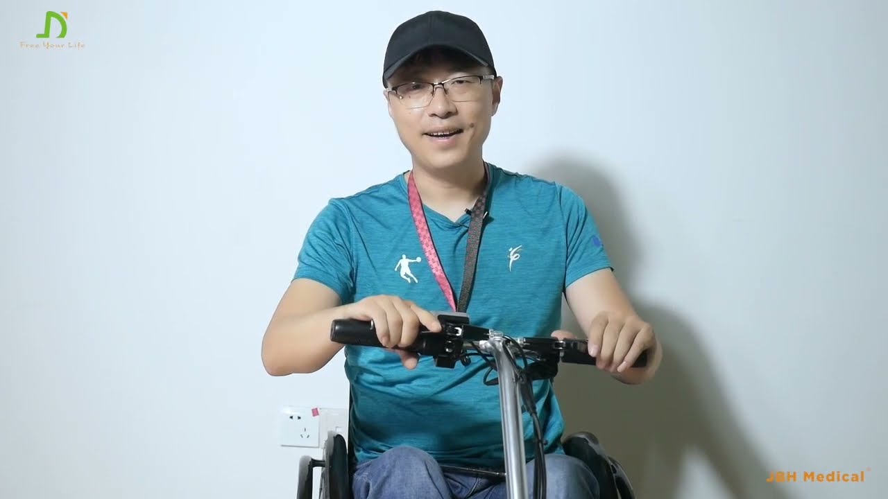 JBH Model T01 Electric Handcycle for Wheelchair