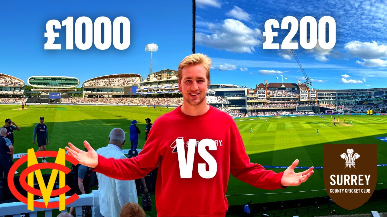 Lord's Cricket Ground VS The Kia Oval (EXCLUSIVE tickets edition!)