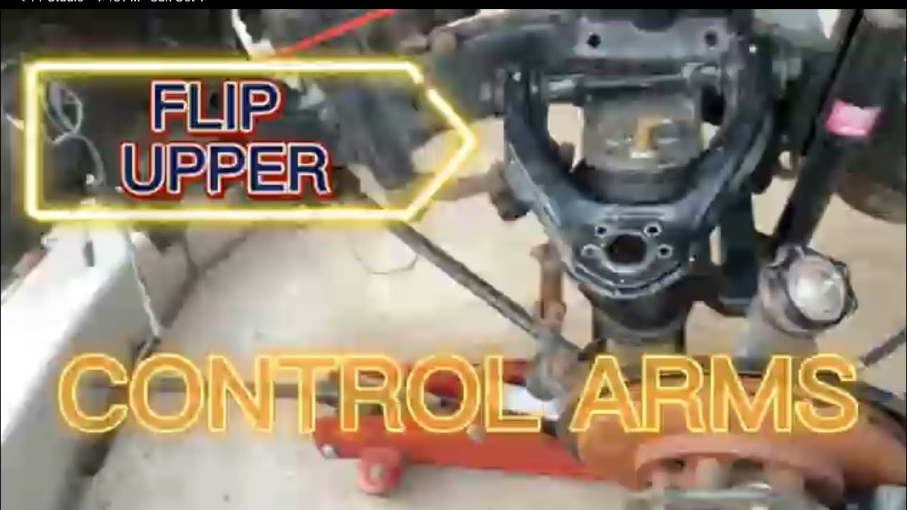 Nissan Hardbody flip upper control arms