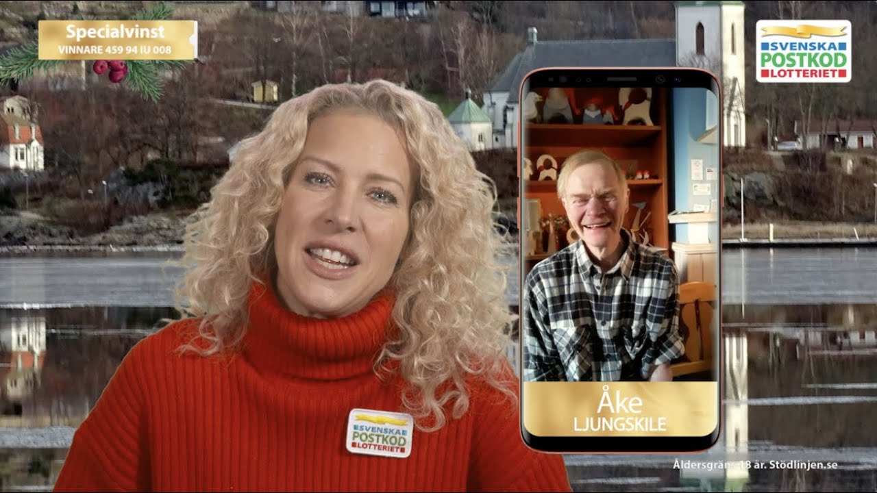 &Aring;ke fr&aring;n Ljungskile snickrar tomtar och vinner bilen - Postkodlotteroet