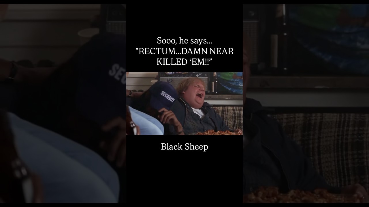 &ldquo;RECTUM&hellip;DAMN NEAR KILLED&rsquo;EM!!&rdquo; is still the best punchline 🤣 #comedy #funny #shorts #blacksheep